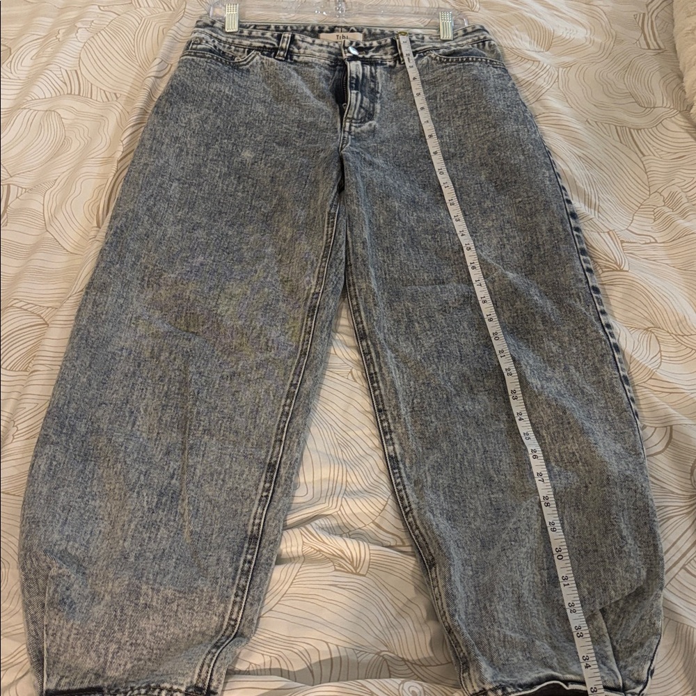 Tibi Brancusi Blue Acid Wash Jeans - 27 - Picture 6 of 6